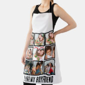 Aangepast geluid Ik hou van mijn vriendje 9 Fotoco Schort (Insitu)