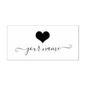 Aangepast geluid | Script-handtekening met Swashes Rubberstempel (Afrduk)