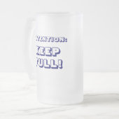 Aangepast, gelukkige 21ste verjaardag, Mok voorgek (Voorkant links)