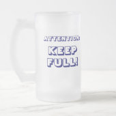 Aangepast, gelukkige 21ste verjaardag, Mok voorgek (Links)