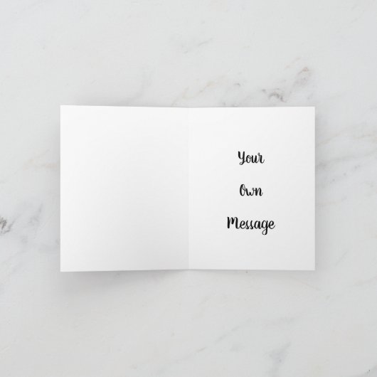 Aangepast gemaakt dat ik mijn spel voor Kerstmis h Feestdagen Kaart (Binnen)