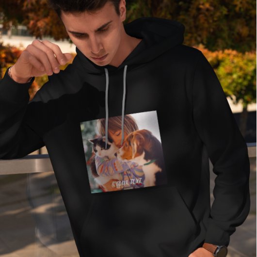Aangepast gemaakt - Foto en tekst toevoegen Hoodie