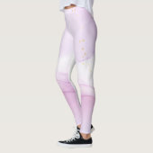 Aangepast gemerkte Vette Gemengde Prints Gouden Ac Leggings (Links)
