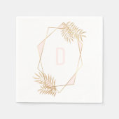 Aangepast geometrisch servet (Voorkant)