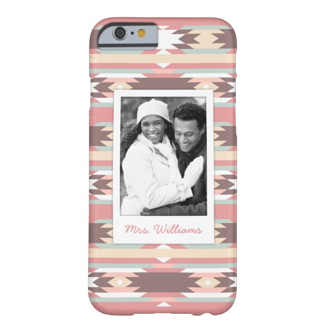 Aangepast Geometrische Aztec Patroon 2 Case-Mate iPhone Case (Achterkant)