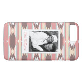 Aangepast Geometrische Aztec Patroon 2 Case-Mate iPhone Case (Achterkant (Horizontaal))