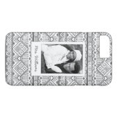 Aangepast Geometrische Aztec Patroon 2 Case-Mate iPhone Case (Achterkant (Horizontaal))