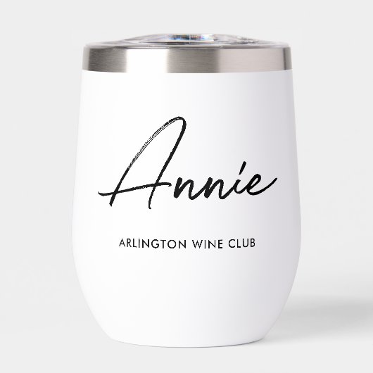 Aangepast gepersonaliseerd avondmaal, wijn of boek (Voorkant)