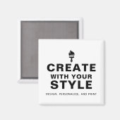 Aangepast gepersonaliseerd bedrijfsbrandingontwerp magneet (Voorkant / Achterkant)