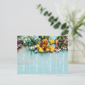 aangepast gepersonaliseerd ex bladwijzer biblies s briefkaart (Staand voorkant)