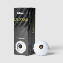 Aangepast gepersonaliseerd golfbal ontwerp golfballen
