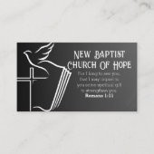 Aangepast gepersonaliseerd kerkelijk Visitekaartje (Voorkant)