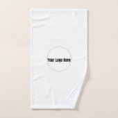 Aangepast gepersonaliseerd logo bad handdoek (Handdoek)