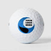 Aangepast gepersonaliseerd logo golfballen (Voorkant)