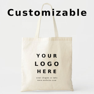 Aangepast Gepersonaliseerd Logo Modern Promotionee Tote Bag
