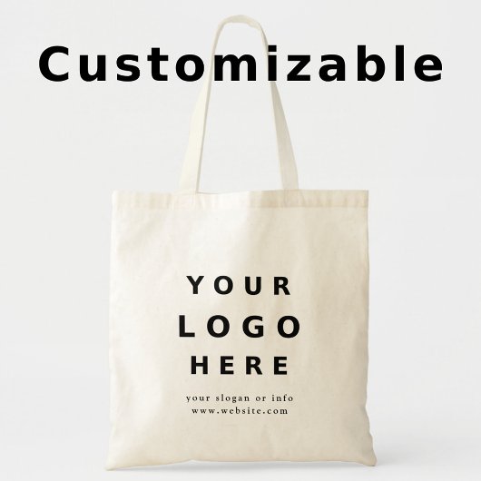 Aangepast Gepersonaliseerd Logo Modern Promotionee Tote Bag