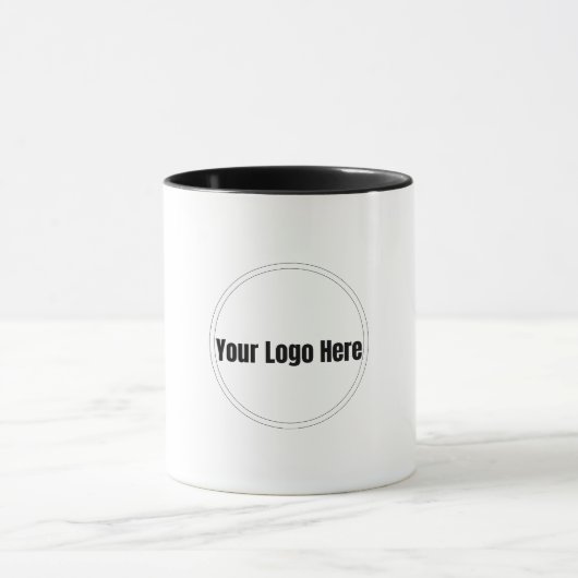 Aangepast gepersonaliseerd logo mok (Midden)