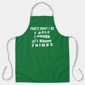 Aangepast gepersonaliseerd Mannen-vrouwenkaas-bank Schort (Voorkant)