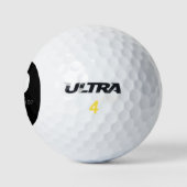 Aangepast gepersonaliseerd monogram naam Initiaal Golfballen (Logo)
