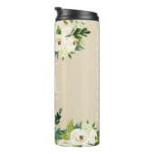 Aangepast gepersonaliseerd monologramcitaat in de  thermosbeker (Geroteerd rechts)