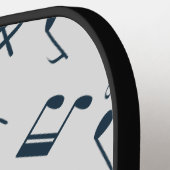 Aangepast gepersonaliseerd muziekthema pickleball paddle (Links Detail)