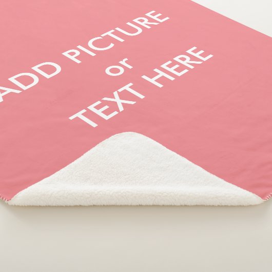 aangepast gepersonaliseerd sherpa fleece blanket r sherpa deken (3/4)