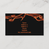 Aangepast gepersonaliseerd visitekaartje (Achterkant)