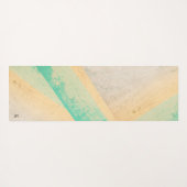 Aangepast gepersonaliseerd voor getextureerd grafi yogamat (Achterkant (horizontaal))