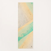 Aangepast gepersonaliseerd voor getextureerd grafi yogamat (Voorkant)