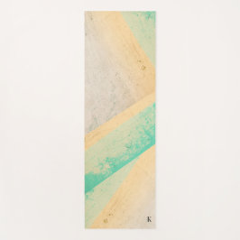 Aangepast gepersonaliseerd voor getextureerd grafi yogamat