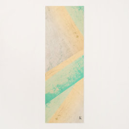 Aangepast gepersonaliseerd voor getextureerd grafi yogamat