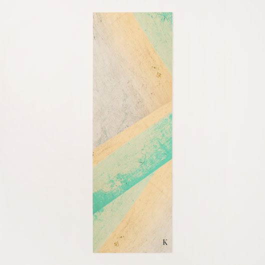 Aangepast gepersonaliseerd voor getextureerd grafi yogamat (Achterkant)