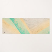 Aangepast gepersonaliseerd voor getextureerd grafi yogamat (Voorkant (horizontaal))