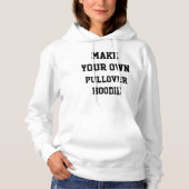 Aangepast gepersonaliseerd vrouwelijk PULLOVER HOO (Voorkant)