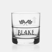 Aangepast gepersonaliseerd whiskyglas whisky glas (Voorkant)