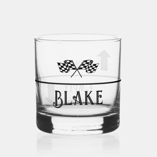 Aangepast gepersonaliseerd whiskyglas whisky glas (Voorkant)