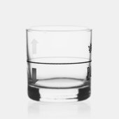 Aangepast gepersonaliseerd whiskyglas whisky glas (Rechts)