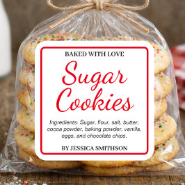 Aangepast gepersonaliseerd zelfgemaakt etiket CK00