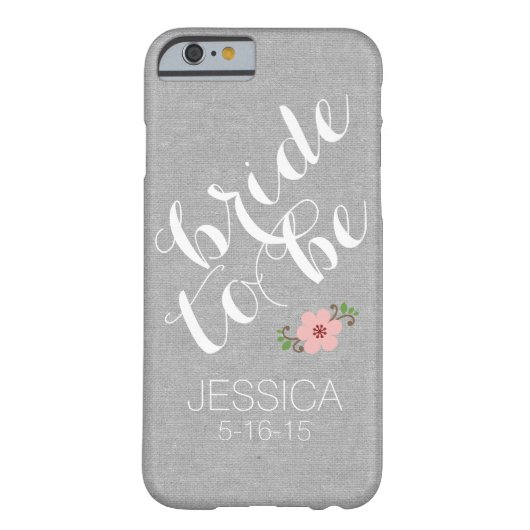 Aangepast gepersonaliseerde bride om de naam trouw Case-Mate iPhone case (Achterkant)