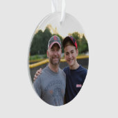 aangepast / gepersonaliseerde fotoversiering - 201 ornament (voorkant)