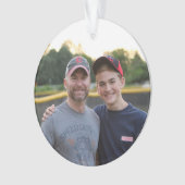 aangepast / gepersonaliseerde fotoversiering - 201 ornament (voorkant)