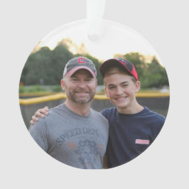 aangepast / gepersonaliseerde fotoversiering - 201 ornament