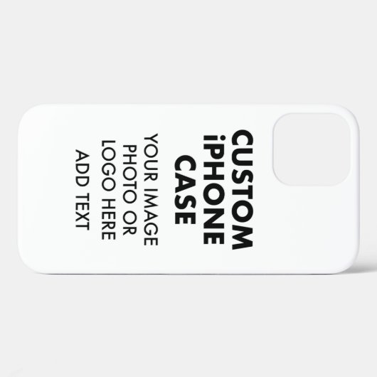 Aangepast gepersonaliseerde iPHONE 12 BARELY THERE Case-Mate iPhone Case (Achterkant (horizontaal))