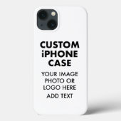 Aangepast gepersonaliseerde iPHONE 13 ZELFS DAAR H Case-Mate iPhone Case (Achterkant)