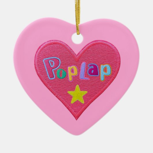 Aangepast / Gepersonaliseerde POPLAP Afrikaans mei Keramisch Ornament (Voorkant)