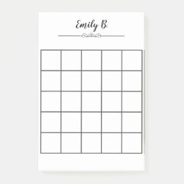 Aangepast gepersonaliseerde Post Het merkt met Net Post-it® Notes