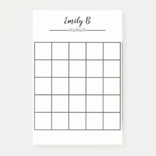 Aangepast gepersonaliseerde Post Het merkt met Net Post-it® Notes