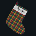 Aangepast geplakt lan Buchanan Tartan Controle opa Grote Kerstsok<br><div class="desc">Schattige warm, en feestelijk onze gepersonaliseerde tartan print Clan Buchanan kerstkousen zal opvrolijken elke open haard. Voeg uw aangepaste naam toe aan deze zachte en ruime kousen, door op de knop "Personaliseren" hierboven te klikken en u bent zeker klaar voor leuke feestdagen dit jaar. TIP: Combineer het met je nieuwe...</div>