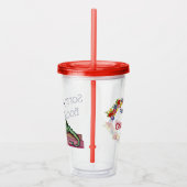 Aangepast gepromoot naar oma Acrylpipet Acryl Drinkbeker (Rechts)