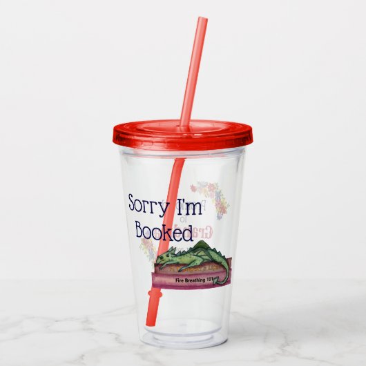 Aangepast gepromoot naar oma Acrylpipet Acryl Drinkbeker (Achterkant)